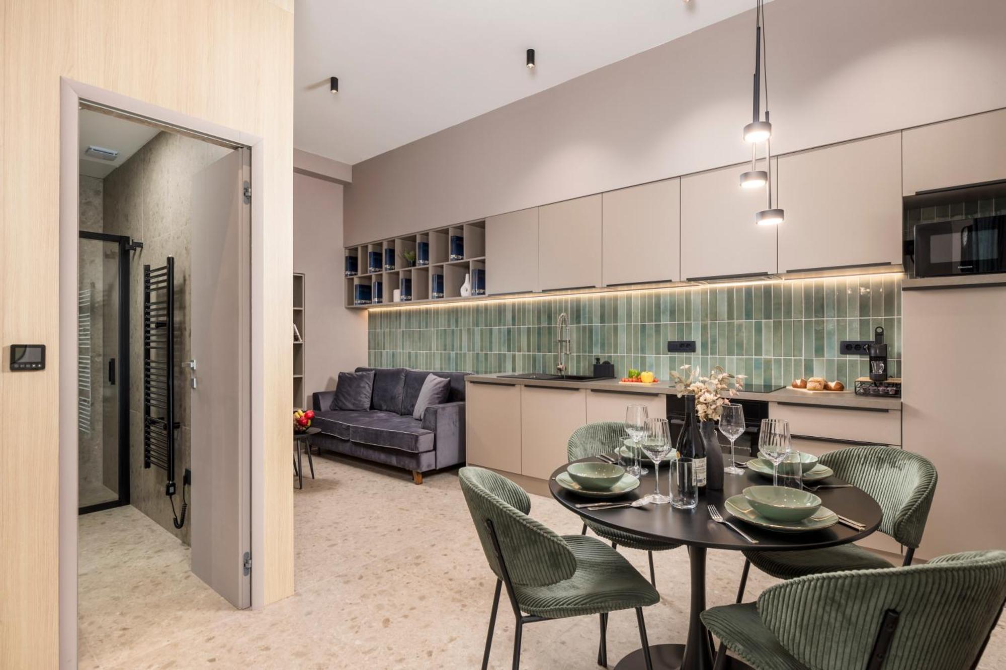 Apartment Greenri リエカ エクステリア 写真